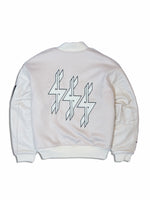 DBLE DEPT REVERSIBLE AWARD JACKET WHITE