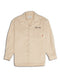 DUBLE PUSH MELTON SHIRTS / OFF WHITE