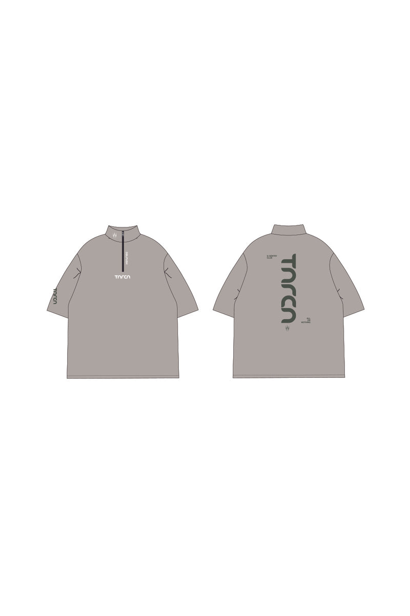TNRCN EVERCORE™ HALF-ZIP TEE | GRAY