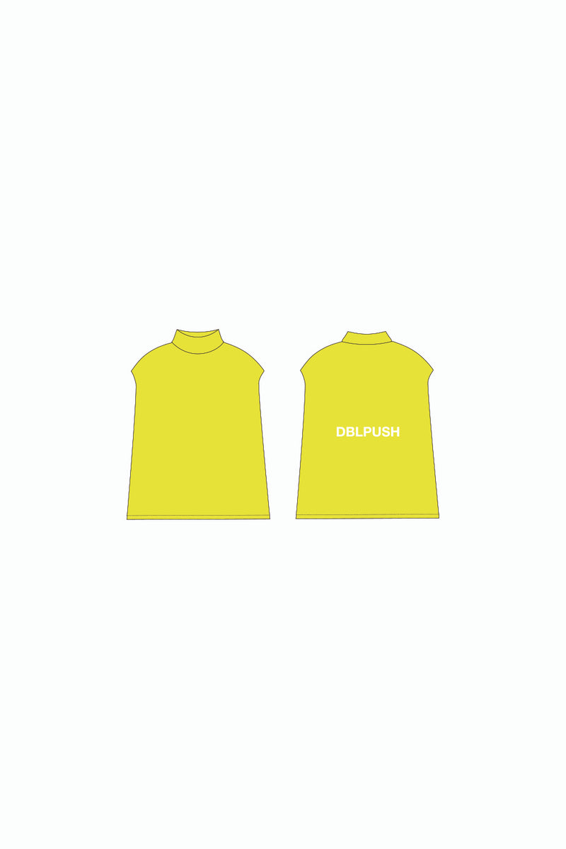 TNRCN EVERCORE™ LADIES NO SLEEVE MOCK TEE | YELLOW