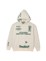 POWER DEPARTMENT KNIT P/O HOODIE IVORY
