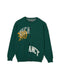 NO VACANCY KNIT CREW NECK CARDIGAN / GREEN