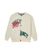 NO VACANCY KNIT CREW NECK CARDIGAN / IVORY