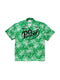 DOUBLE PUSHER OPEN COLLAR SHIRTS / GREEN