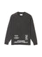 DOUBLE PUSH LONG SLEEVE T-SHIRTS BLACK