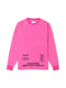 DOUBLE PUSH LONG SLEEVE T-SHIRTS / PINK