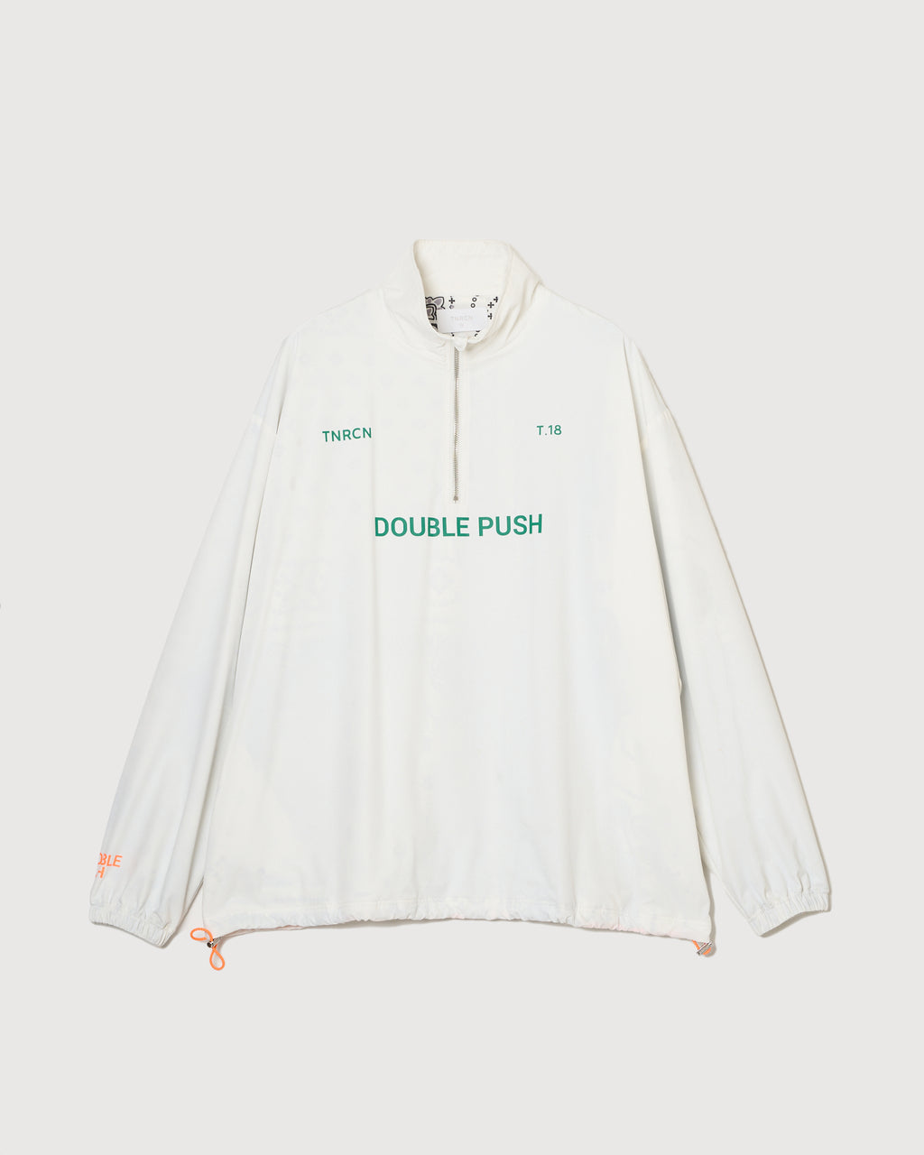 TNRCN HALF ZIP PISTE OFF WHITE – TAIN DOUBLEPUSH