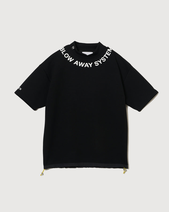 TNRCN MOCK NECK S/S BLACK – TAIN DOUBLEPUSH