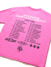 DOUBLE PUSHER SHORT SLEEVE T-SHIRTS PINK