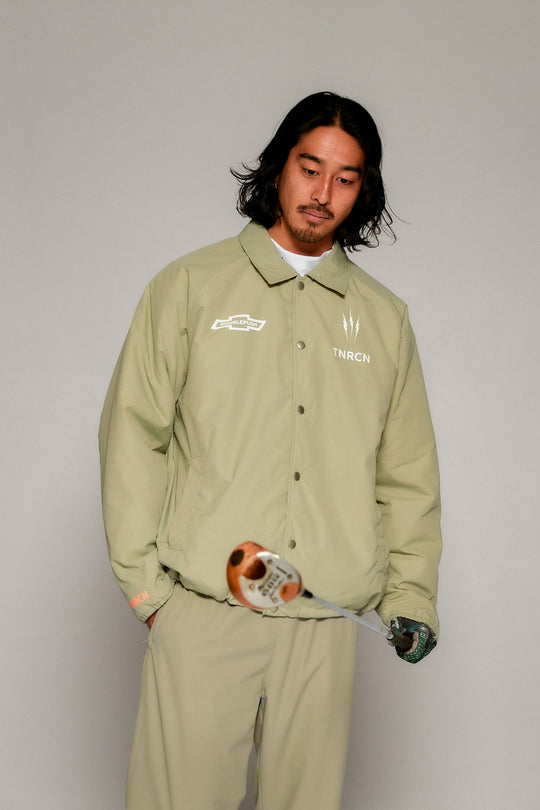 TAIN DOUBLEPUSH | TNRCN COACH JACKET / OLIVE | ジャケット