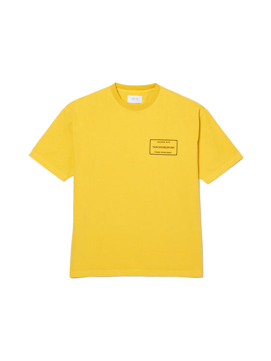 YOU CAN'T HIDE FROM DEATH SHORT SLEEVE T-SHIRTS / YELLOW – TAIN