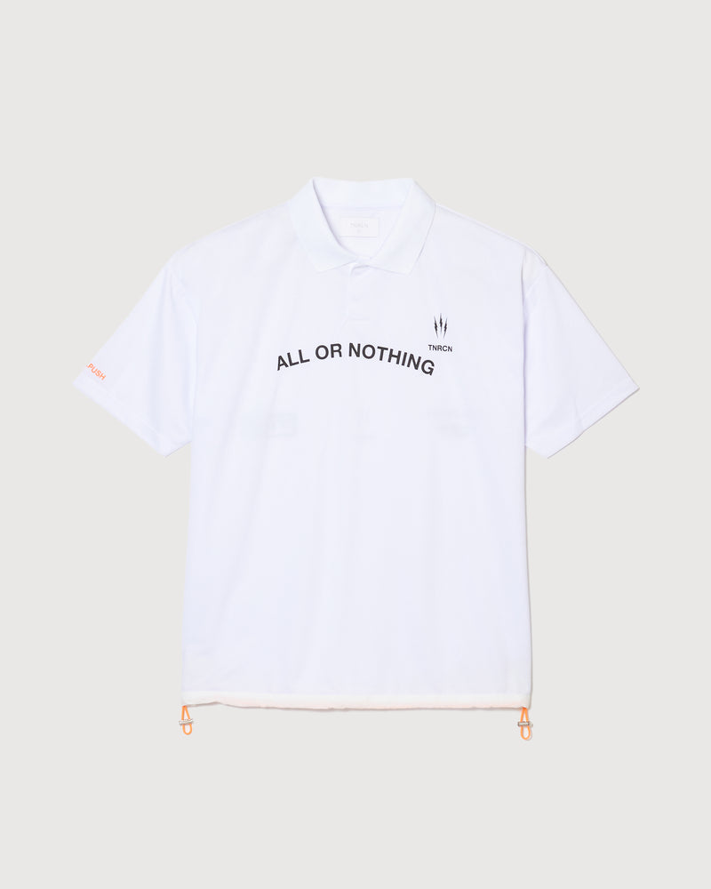 TNRCN ALL OR NOTHING POLO SHIRTS WHITE