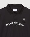 TNRCN ALL OR NOTHING POLO SHIRTS BLACK