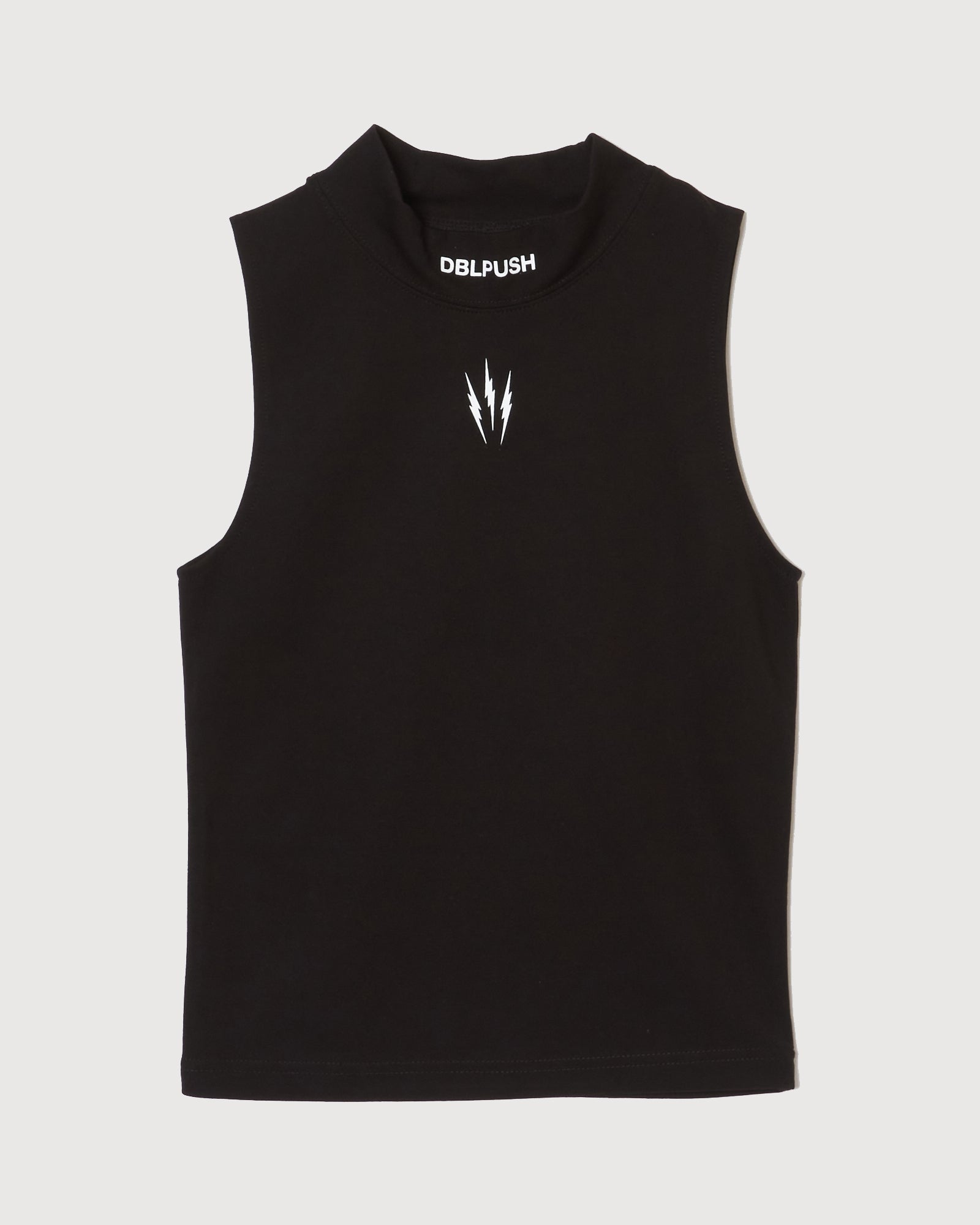 TNRCN MOCK NECK 半袖　sizeL TNRCN MOCK NECK NO SLEEVE BLACK – TAIN DOUBLEPUSH