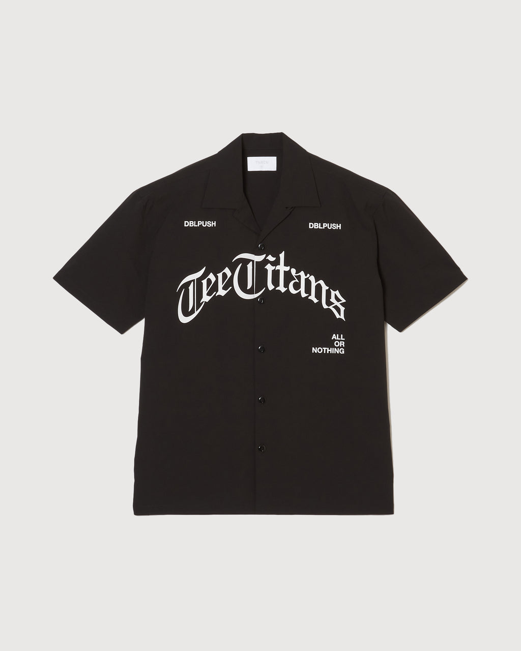TAIN DOUBLEPUSH | TNRCN S/S SHIRTS / BLACK | シャツ