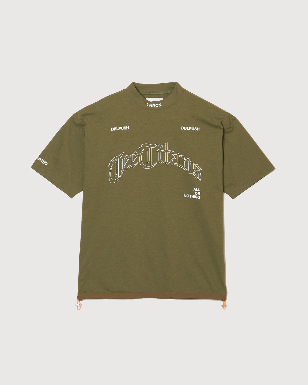 TNRCN TEE TITANS MOCK NECK KHAKI – TAIN DOUBLEPUSH