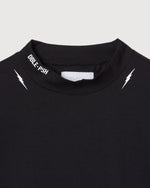 TNRCN NOT IN THIS LIFETIME MOCK NECK BLACK