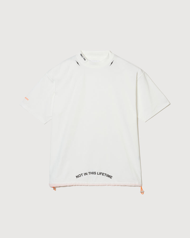 TNRCN NOT IN THIS LIFETIME MOCK NECK WHITE