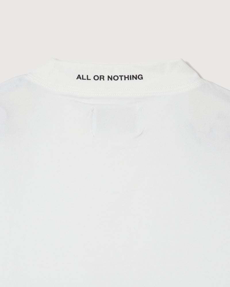 TNRCN NOT IN THIS LIFETIME MOCK NECK WHITE