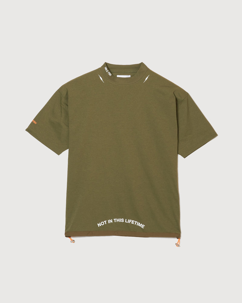 TNRCN NOT IN THIS LIFETIME MOCK NECK KHAKI