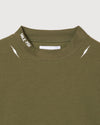 TNRCN NOT IN THIS LIFETIME MOCK NECK KHAKI