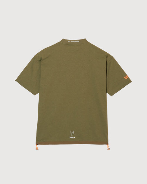 TNRCN NOT IN THIS LIFETIME MOCK NECK KHAKI