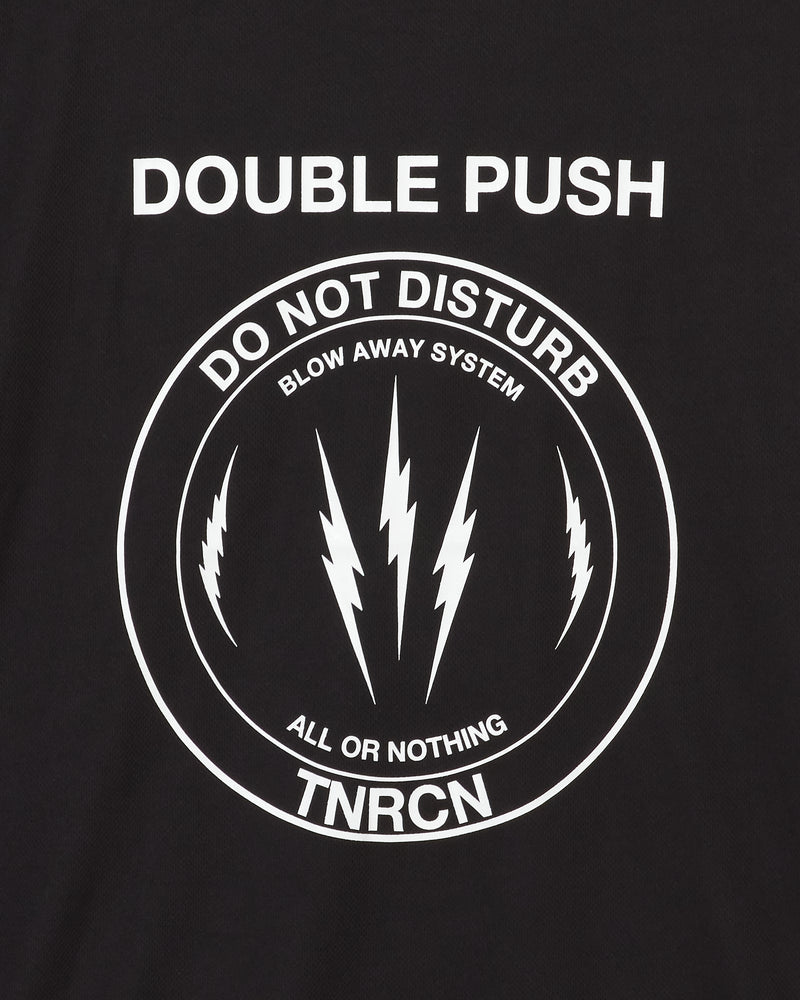 TNRCN DOUBLE PUSH T-SHIRTS BLACK