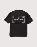 TNRCN DOUBLE PUSH T-SHIRTS BLACK