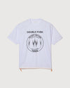 TNRCN  DOUBLE PUSH T-SHIRTS  WHITE