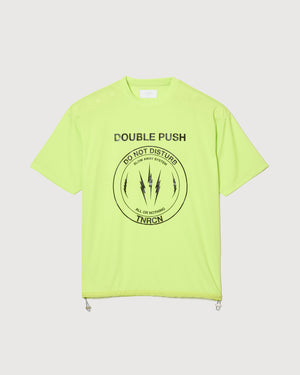 TNRCN DOUBLE PUSH T-SHIRTS / YELLOW