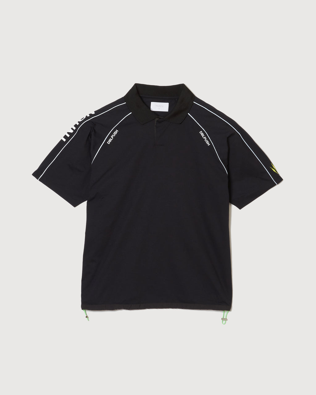 TAIN DOUBLEPUSH | TNRCN DO NOT DISTURB POLO SHIRTS / BLACK | シャツ