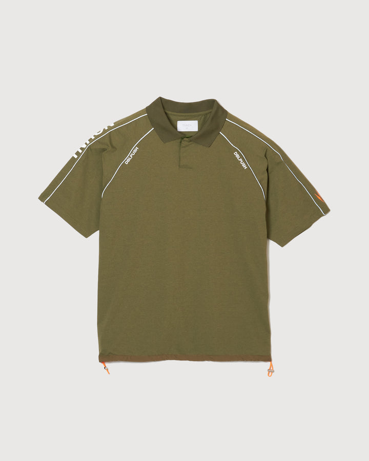 TAIN DOUBLEPUSH | TNRCN DO NOT DISTURB POLO SHIRTS / KHAKI | シャツ