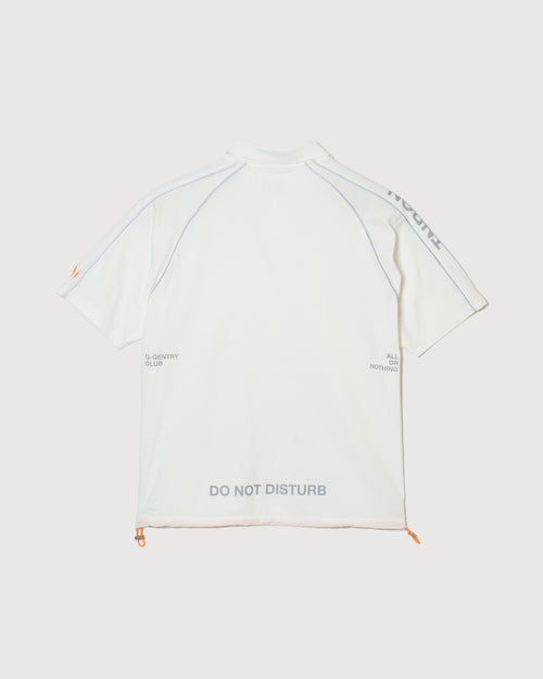 TNRCN DO NOT DISTURB POLO SHIRTS WHITE