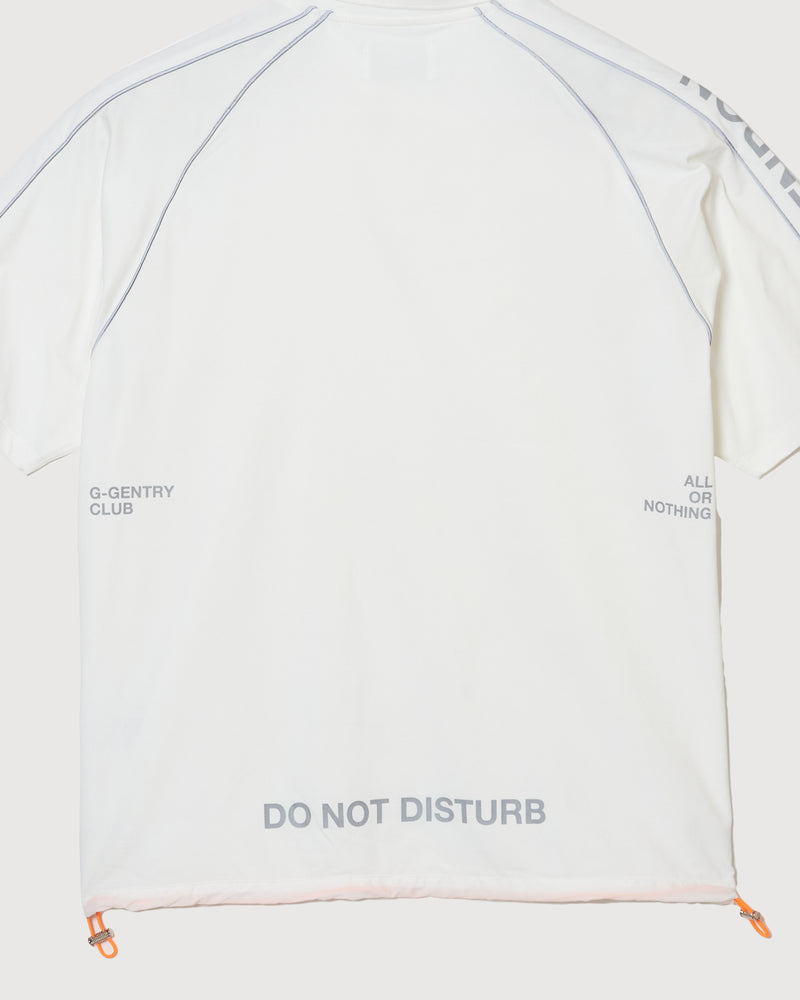 TNRCN DO NOT DISTURB POLO SHIRTS WHITE