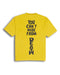 YOU CAN'T HIDE FROM DEATH SHORT SLEEVE T-SHIRTS / YELLOW