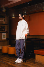 TNRCN NYLON SETUP PANTS GRAY