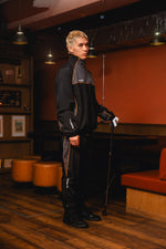 TNRCN NYLON SETUP PANTS BLACK