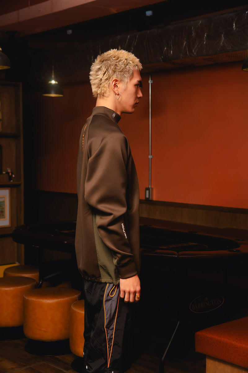 TNRCN MOCK NECK LONG SLEEVE KHAKI