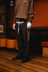 TNRCN NYLON SETUP PANTS BLACK