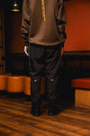 TNRCN NYLON SETUP PANTS BLACK