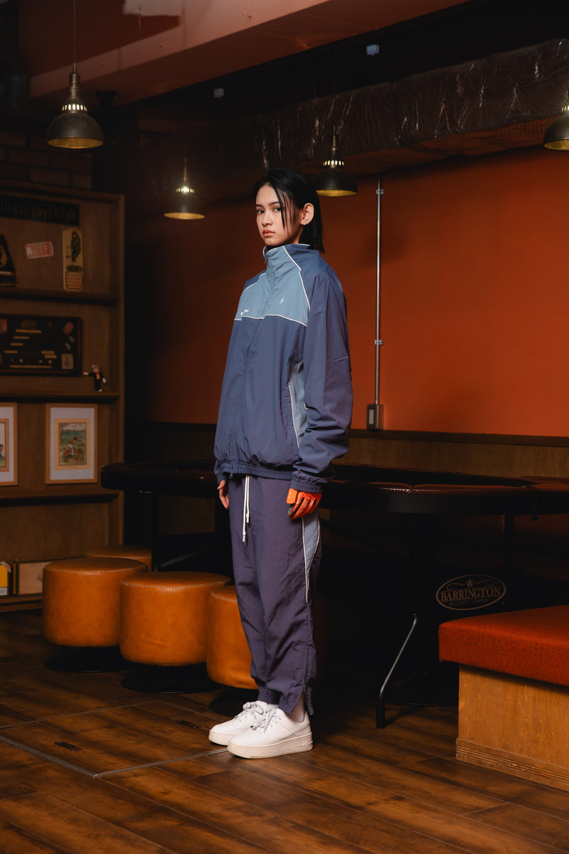 TNRCN NYLON SETUP PANTS GRAY