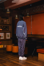 TNRCN NYLON SETUP PANTS GRAY