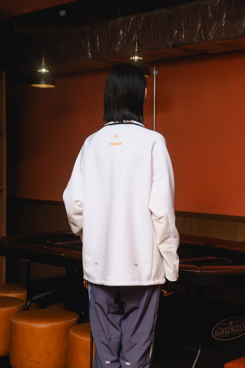 TNRCN HALF ZIP POLO WHITE