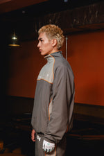 TNRCN NYLON SETUP JACKET KHAKI