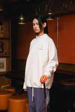 TNRCN MOCK NECK LONG SLEEVE WHITE