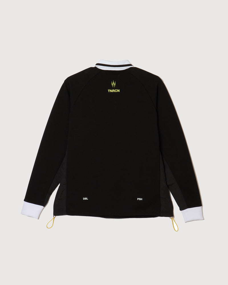 TNRCN HALF ZIP POLO BLACK