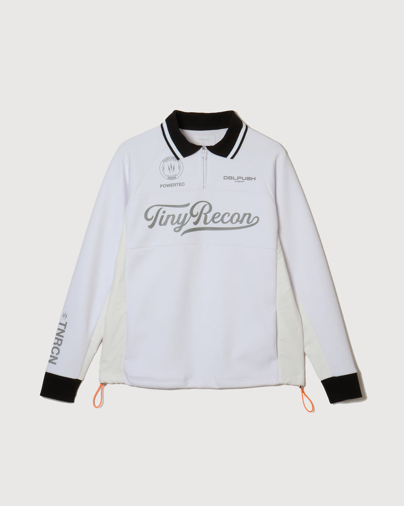 TNRCN HALF ZIP POLO WHITE