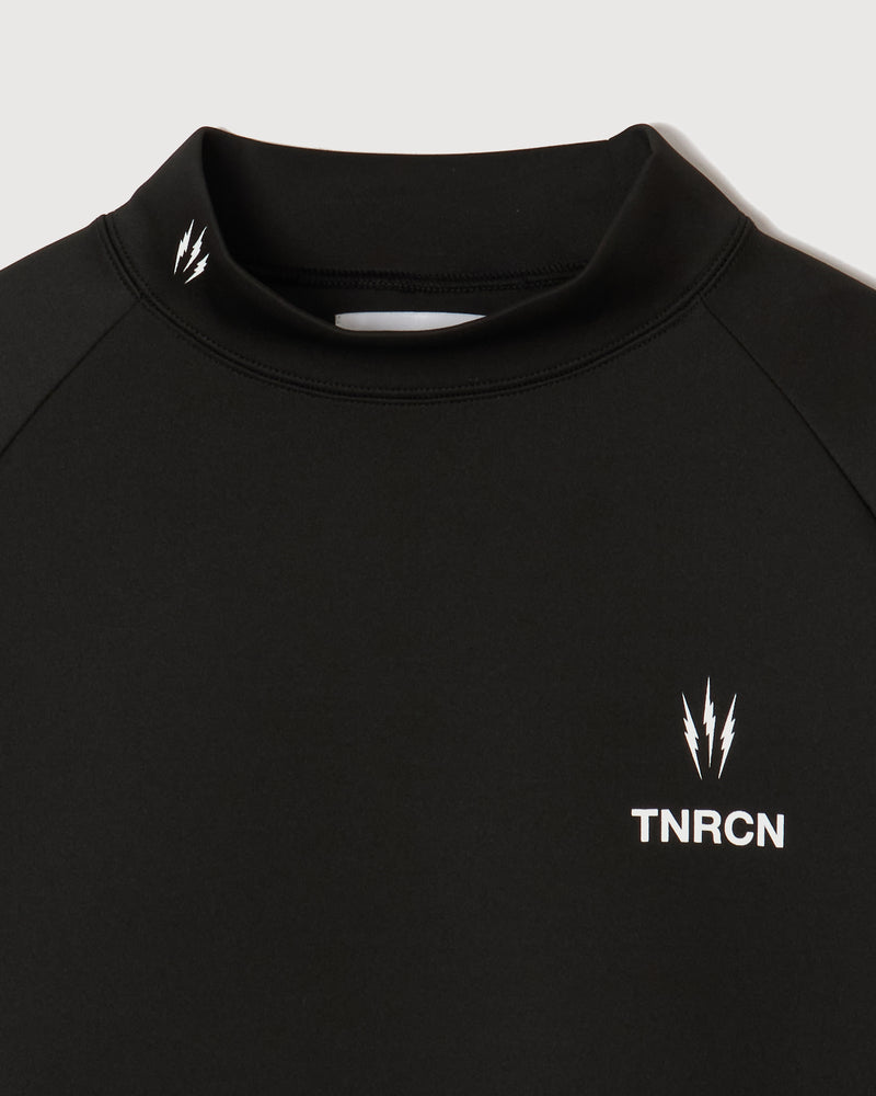 TNRCN MOCK NECK LONG SLEEVE BLACK