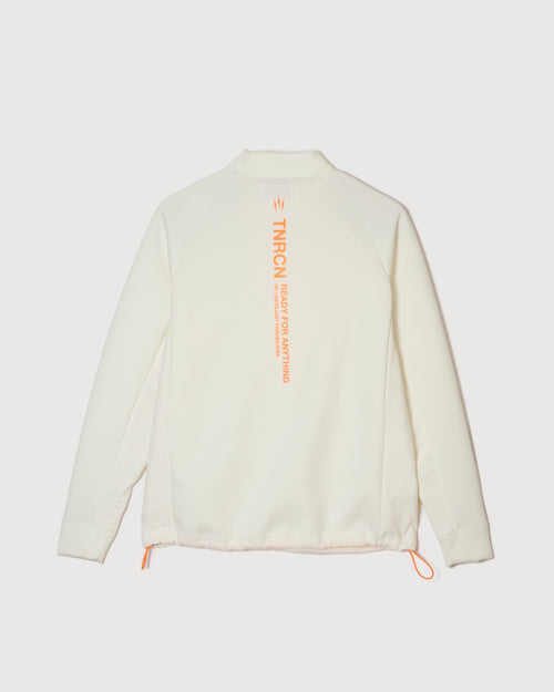 TNRCN MOCK NECK LONG SLEEVE WHITE