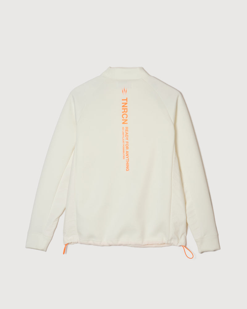 TNRCN MOCK NECK LONG SLEEVE WHITE